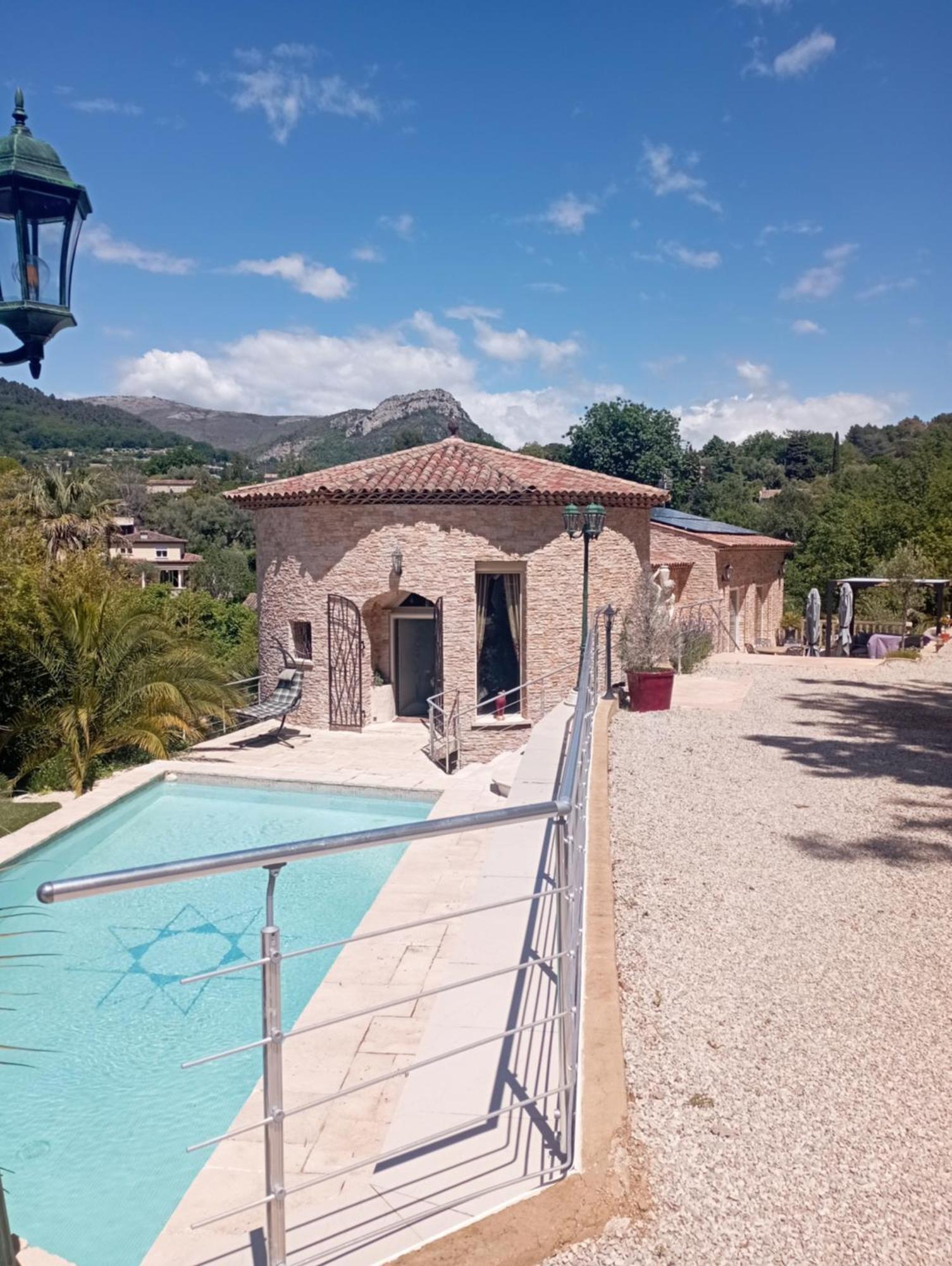 Villa French Riviera Gaudissard Vence Esterno foto